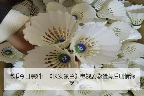 吃瓜今日黑料：《长安景色》电视剧彩蛋背后剧情深挖